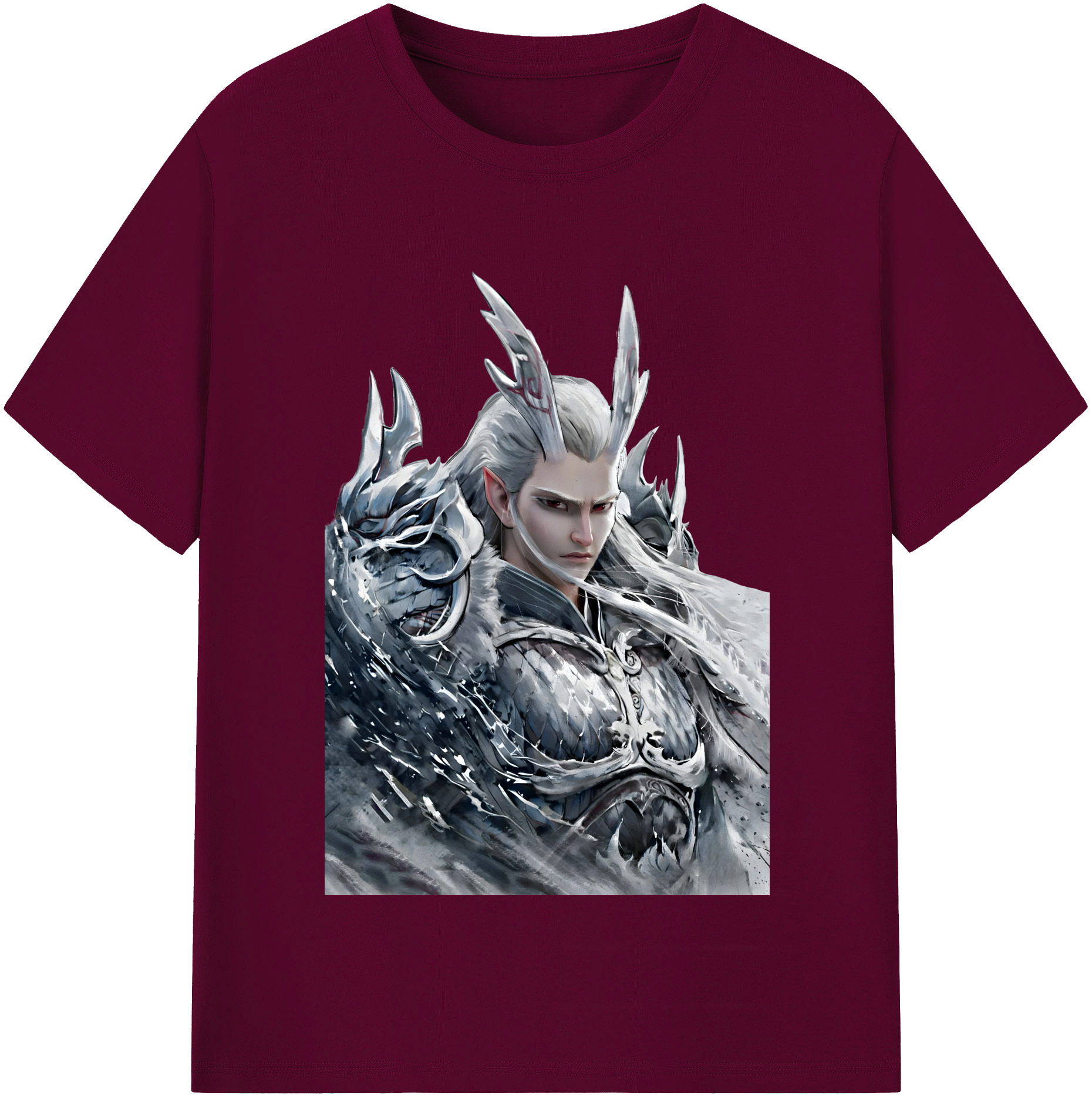 （画像用） Ne Zha 2 ナタ 魔童の大暴れ レディースカジュアルプリントTシャツ（綿100％）